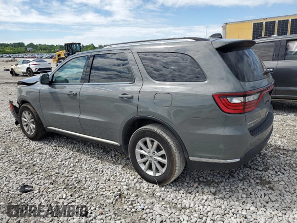 2023 Dodge Durango SXT with VIN 1C4RDHAG6PC630345, listed as a Copart auction lot 56040345 with 37,043 mi miles and Salvage title. Bid and sale history available at DreamBid. Image 2.