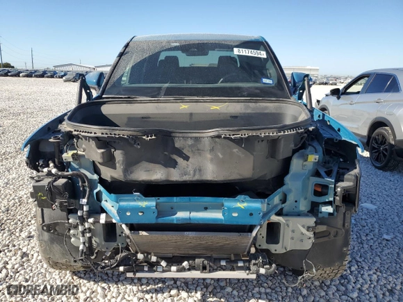 2023 Rivian R1T Adventure with VIN 7FCTGAAA2PN017881, listed as a Copart auction lot 81174594 with 30,903 mi miles and Salvage Title. Bid and sale history available at carsss.com. Image 5.