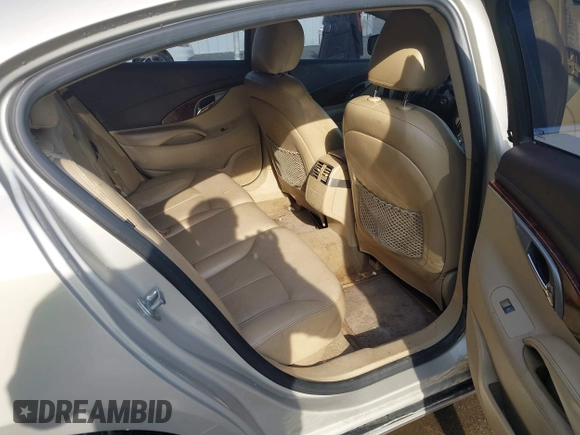 2012 Buick LaCrosse Premium 1 with VIN 1G4GD5G39CF299405, listed as a IAAI auction lot 42015685 with 172,553 mi miles. Bid and sale history available at carsss.com. Image 8.