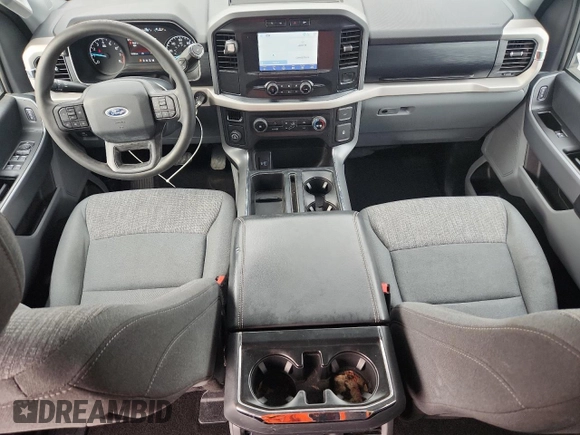 2021 Ford F-150 XL with VIN 1FTEW1C53MFB80059, listed as a Copart auction lot 58835805 with 85,998 mi miles and Salvage title. Bid and sale history available at DreamBid. Image 8.