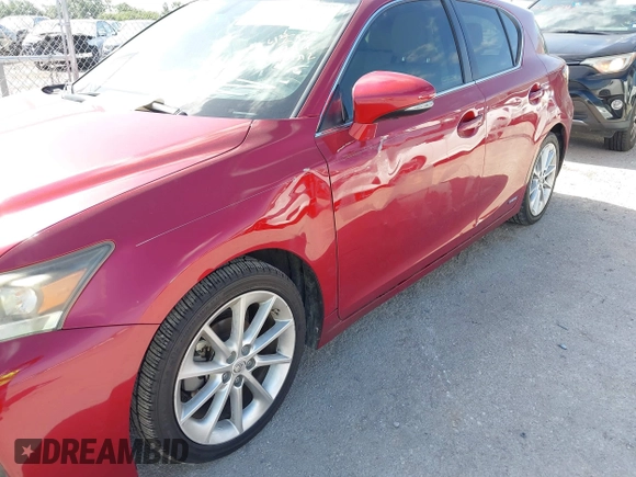 2011 Lexus CT 200h with VIN JTHKD5BH5B2046412, listed as a IAAI auction lot 42608511 with 164,094 mi miles and . Bid and sale history available at DreamBid. Image 6.