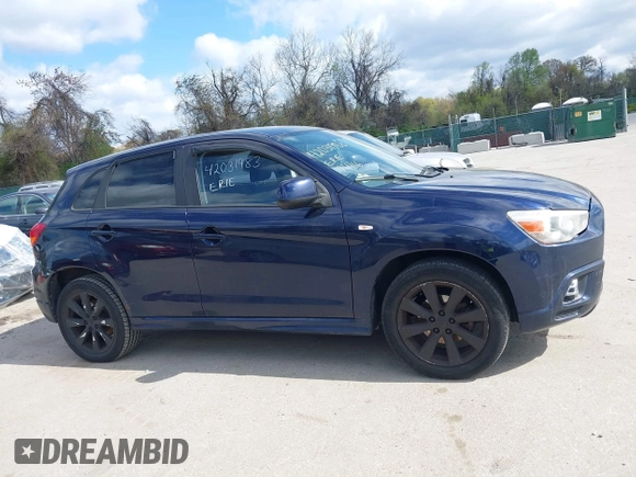 2012 Mitsubishi Outlander Sport SE with VIN JA4AR4AU8CZ001183, listed as a IAAI auction lot 42031983 with 175,839 mi miles. Bid and sale history available at carsss.com. Image 14.
