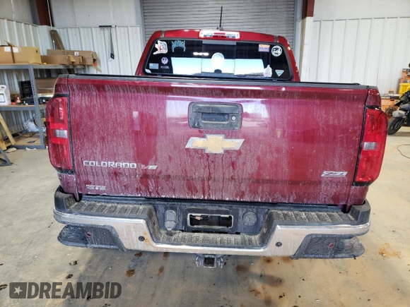 2019 Chevrolet Colorado 2WD Z71 with VIN 1GCGSDEN0K1190089, listed as a Copart auction lot 89396765 with 101,218 mi miles and Salvage Title. Bid and sale history available at carsss.com. Image 6.