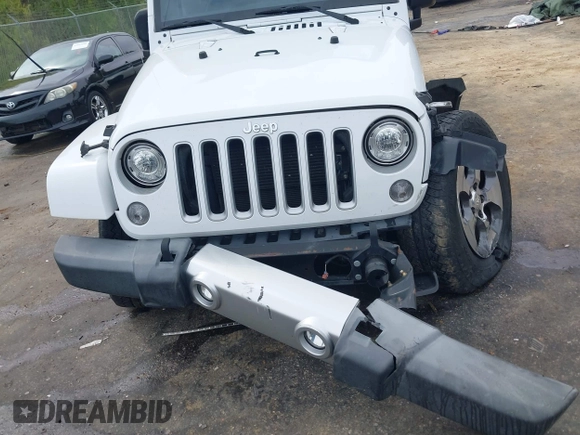 2017 Jeep Wrangler Unlimited Sahara with VIN 1C4BJWEG3HL752719, listed as a IAAI auction lot 41892600 with 127,486 mi miles. Bid and sale history available at carsss.com. Image 18.