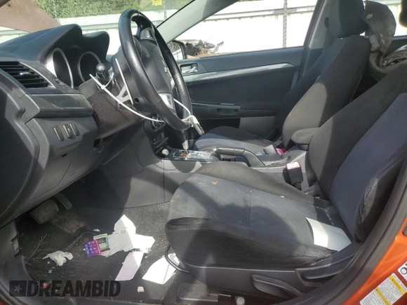 2011 Mitsubishi Lancer GTS with VIN JA32U8FW4BU030443, listed as a Copart auction lot 79494144 with 191,235 mi miles and Salvage Title. Bid and sale history available at DreamBid. Image 7.