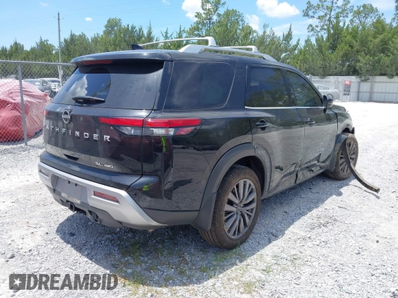 2023 Nissan Pathfinder SL with VIN 5N1DR3CD2PC212118, listed as a IAAI auction lot 42345666 with 78,023 mi miles and . Bid and sale history available at DreamBid. Image 4.