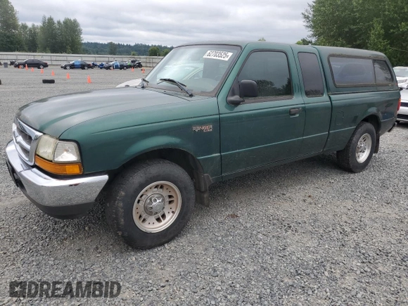 1999 Ford Ranger XL with VIN 1FTYR14VXXTA97866, listed as a Copart auction lot 62703525 with 97,611 mi miles and Clean title. Bid and sale history available at DreamBid. Image 1.