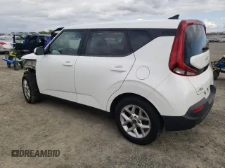 2022 Kia Soul LX with VIN KNDJ23AU2N7814943, listed as a Copart auction lot 50256255 with 47,065 mi miles and Salvage Title. Bid and sale history available at carsss.com. Image 2.