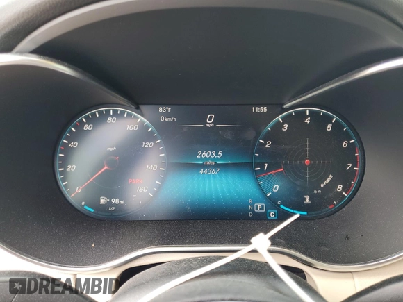 2021 Mercedes-Benz C 300 z VIN W1KWF8DB8MR611212, wystawiony jako Copart lot #54318625 z przebiegiem 44 367 mil mil oraz Szkoda całkowita • Salvage title. Historia ofert i sprzedaży dostępna na DreamBid. Obrazek 9.