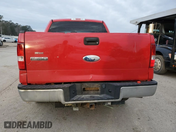 2008 Ford F-150 XL with VIN 1FTRW12W58FA13770, listed as a Copart auction lot 42799545 with 2,470,615 mi miles and Salvage Title. Bid and sale history available at carsss.com. Image 6.