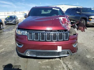 2018 Jeep Grand Cherokee Limited with VIN 1C4RJFBG3JC270499, listed as a Copart auction lot 43017985 with 124,784 mi miles and Salvage Title. Bid and sale history available at carsss.com. Image 5.