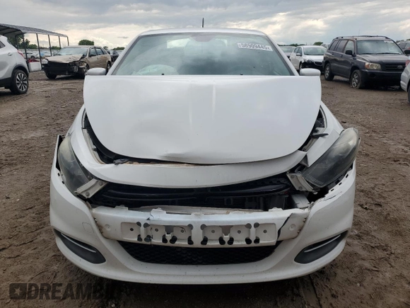 2015 Dodge Dart SXT with VIN 1C3CDFBB2FD306593, listed as a Copart auction lot 58909445 with 131,018 mi miles and Salvage title. Bid and sale history available at DreamBid. Image 5.