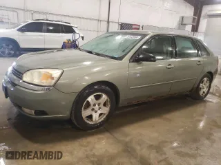 2004 Chevrolet Malibu Maxx LT with VIN 1G1ZU64804F246475, listed as a Copart auction lot 44351955 with 186,670 mi miles and Non Repairable. Bid and sale history available at carsss.com. Image 1.