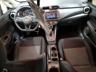2024 Nissan Versa S with VIN 3N1CN8DV9RL910722, listed as a Copart auction lot 50313065 with 24,587 mi miles and Salvage Title. Bid and sale history available at carsss.com. Image 8.