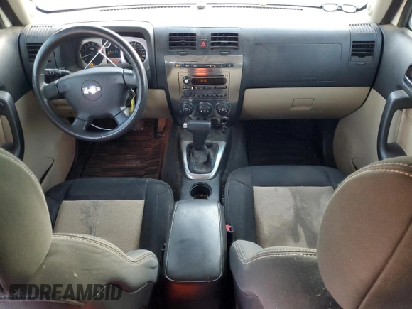 2006 Hummer H3 with VIN 5GTDN136768100835, listed as a Copart auction lot 82793494 with 177,252 mi miles and Salvage Title. Bid and sale history available at DreamBid. Image 8.