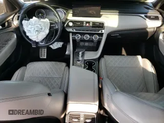 2022 Genesis G70 3.3T with VIN KMTG54TE4NU096876, listed as a Copart auction lot 78324464 with 32,349 mi miles and Salvage Title. Bid and sale history available at DreamBid. Image 8.