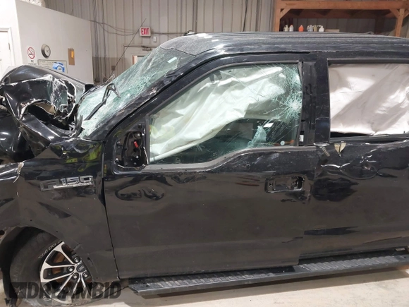 2019 Ford F-150 XL with VIN 1FTEW1EP2KFB53267, listed as a IAAI auction lot 41849110 with 1 mi miles. Bid and sale history available at carsss.com. Image 17.