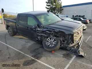 2020 GMC Sierra 1500 AT4 with VIN 1GTU9EETXLZ276256, listed as a Copart auction lot 87258894 with 79,172 mi miles and Salvage Title. Bid and sale history available at carsss.com. Image 4.