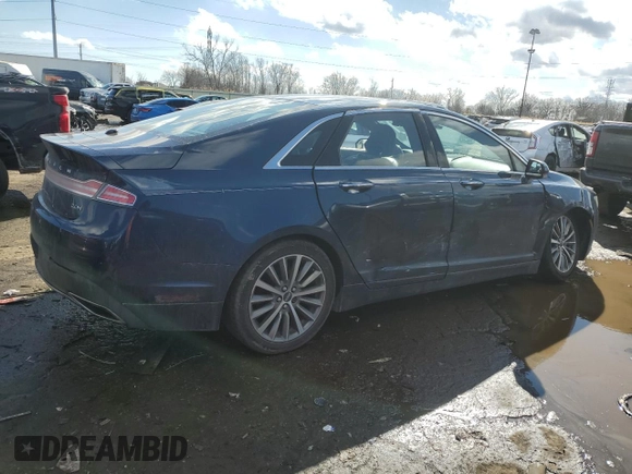 2017 Lincoln MKZ Hybrid Select with VIN 3LN6L5LUXHR624876, listed as a Copart auction lot 46124195 with 108,499 mi miles and Clean title. Bid and sale history available at DreamBid. Image 3.