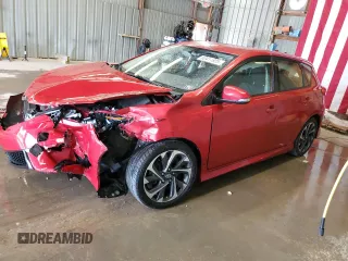 2016 Scion iM with VIN JTNKARJE7GJ519177, listed as a Copart auction lot 63411925 with Not provided miles and Salvage title. Bid and sale history available at DreamBid. Image 1.