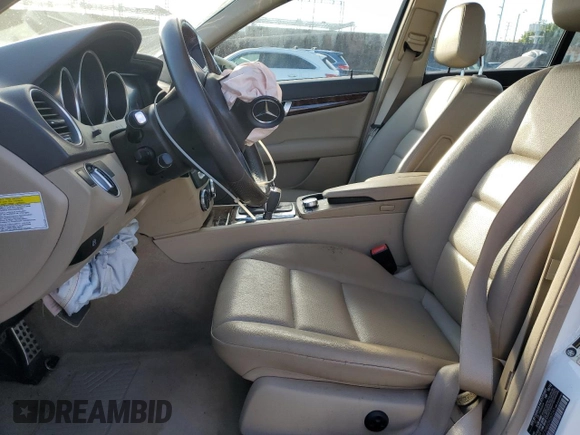 2013 Mercedes-Benz C 350 Sport with VIN WDDGF5HB6DR267263, listed as a Copart auction lot 46089445 with 89,391 mi miles and Salvage Title. Bid and sale history available at DreamBid. Image 7.