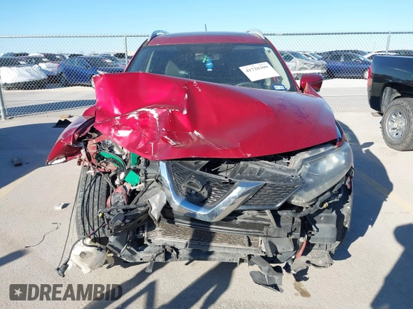 2016 Nissan Rogue SL with VIN 5N1AT2MT6GC884378, listed as a IAAI auction lot 41728309 with 130,258 mi miles. Bid and sale history available at carsss.com. Image 12.
