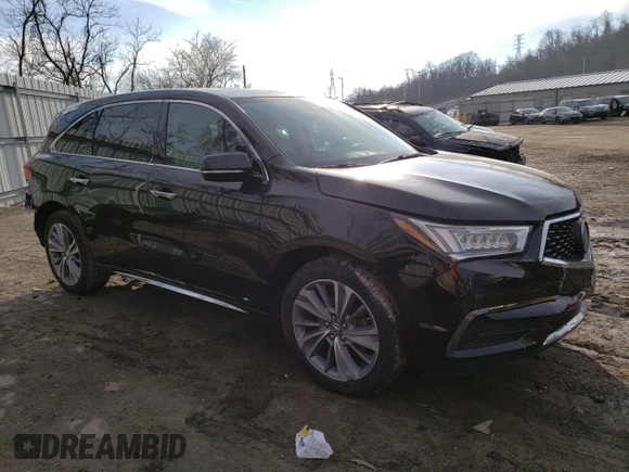 2017 Acura MDX w/Technology Pkg with VIN 5FRYD4H5XHB028026, listed as a Copart auction lot 36261373 with 146,341 mi miles. Bid and sale history available at carsss.com. Image 4.
