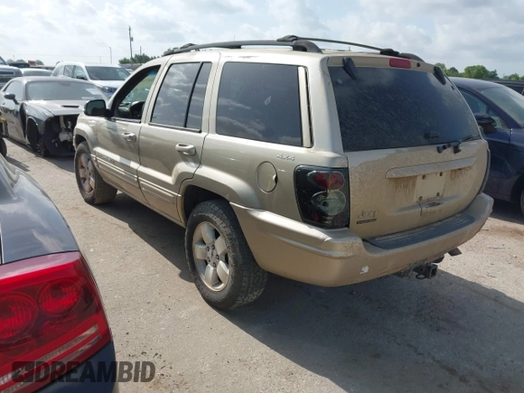 2001 Jeep Grand Cherokee Limited with VIN 1J4GW58N51C575036, listed as a IAAI auction lot 42573849 with 223,757 mi miles and . Bid and sale history available at DreamBid. Image 3.