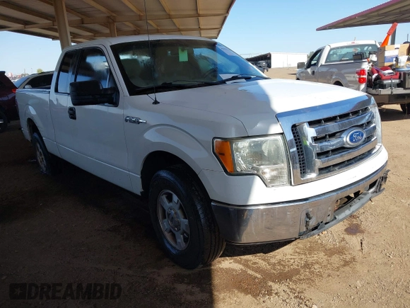 2010 Ford F-150 XL with VIN 1FTEX1C86AFD91615, listed as a IAAI auction lot 41953312 with 227,357 mi miles. Bid and sale history available at carsss.com. Image 1.