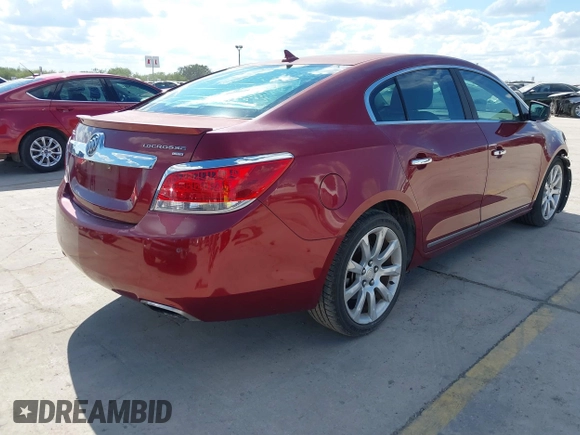 2011 Buick LaCrosse CXS with VIN 1G4GE5GD2BF301466, listed as a IAAI auction lot 40311800 with 117,397 mi miles. Bid and sale history available at carsss.com. Image 4.