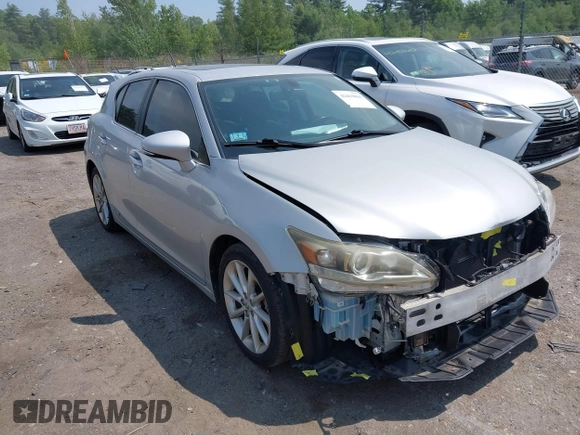 2011 Lexus CT 200h with VIN JTHKD5BH5B2008176, listed as a IAAI auction lot 42463804 with 184,786 mi miles and . Bid and sale history available at DreamBid. Image 1.