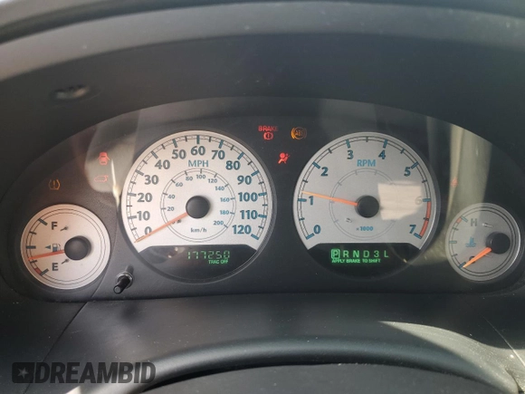 2005 Chrysler Town & Country Touring with VIN 2C4GP54L85R390595, listed as a Copart auction lot 53568185 with 177,250 mi miles and Salvage Title. Bid and sale history available at carsss.com. Image 9.