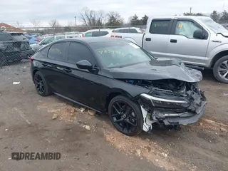 2023 Honda Civic Sport with VIN 19XFL2H89PE025553, listed as a IAAI auction lot 41859932 with 36,622 mi miles and . Bid and sale history available at DreamBid. Image 1.