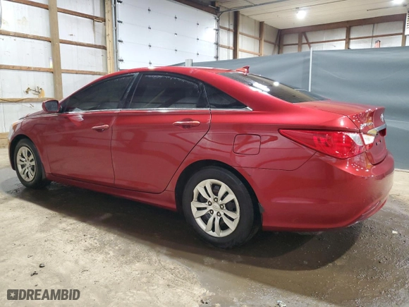 2012 Hyundai Sonata GLS PZEV with VIN 5NPEB4AC5CH502199, listed as a Copart auction lot 50040855 with 181,825 mi miles and Clean Title. Bid and sale history available at carsss.com. Image 2.