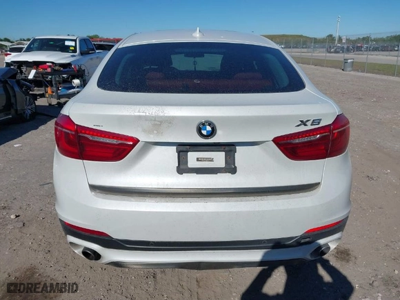 2016 BMW X6 xDrive35i with VIN 5UXKU2C57G0N81974, listed as a IAAI auction lot 41821867 with 144,643 mi miles. Bid and sale history available at carsss.com. Image 16.
