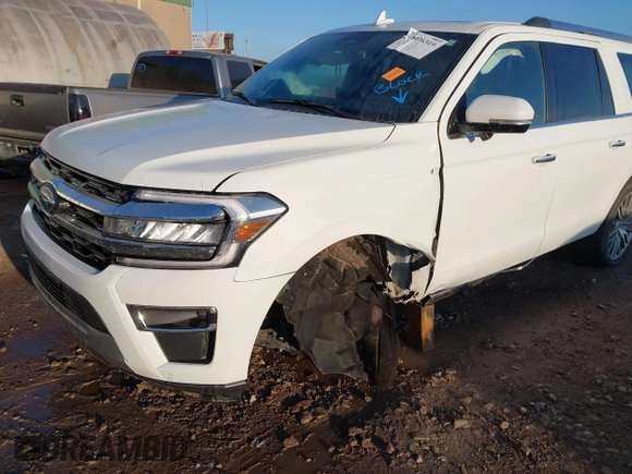 2023 Ford Expedition Max Limited with VIN 1FMJK1K87PEA59532, listed as a IAAI auction lot 41076319 with 33,480 mi miles and . Bid and sale history available at DreamBid. Image 6.
