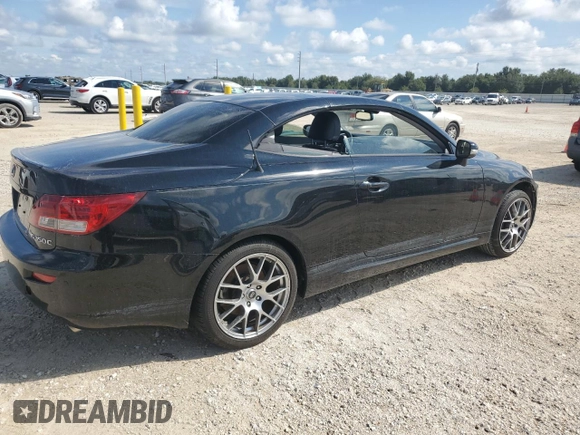 2012 Lexus IS 350 C with VIN JTHFE2C22C2508708, listed as a Copart auction lot 74030524 with Not provided miles and Non repairable. Bid and sale history available at DreamBid. Image 3.