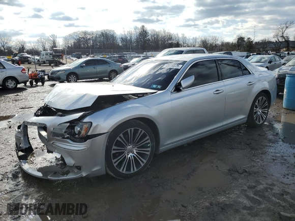 2012 Chrysler 300 S with VIN 2C3CCABG9CH313010, listed as a Copart auction lot 43516525 with 106,378 mi miles and Salvage Title. Bid and sale history available at carsss.com. Image 1.