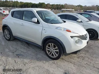 2013 Nissan Juke S with VIN JN8AF5MR9DT211215, listed as a IAAI auction lot 41718936 with 109,026 mi miles. Bid and sale history available at carsss.com. Image 1.