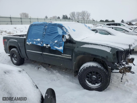 2013 GMC Sierra 1500 SLT with VIN 3GTP2WE71DG219407, listed as a Copart auction lot 49672035 with 0 mi miles and Clean Title. Bid and sale history available at carsss.com. Image 4.
