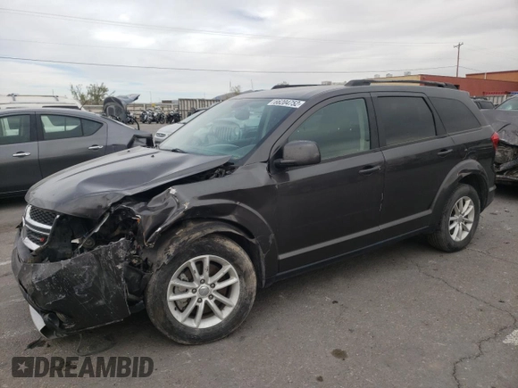 2017 Dodge Journey SXT z VIN 3C4PDDBG4HT654003, wystawiony jako Copart lot #66204752 z przebiegiem 87 919 mil mil oraz Szkoda całkowita • Salvage title. Historia ofert i sprzedaży dostępna na DreamBid. Obrazek 1.