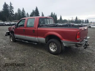 2001 Ford Super Duty F-250 XL with VIN 1FTNW21S41EB76120, listed as a Copart auction lot 84878124 with 227,360 mi miles and Salvage Title. Bid and sale history available at carsss.com. Image 2.