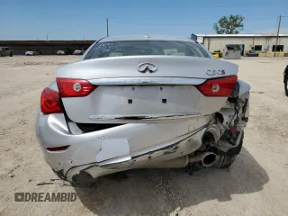 2014 Infiniti Q50 with VIN JN1BV7AP8EM673748, listed as a Copart auction lot 48510834 with 138,494 mi miles and Clean Title. Bid and sale history available at carsss.com. Image 6.