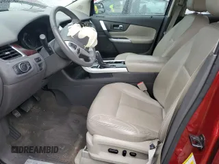 2013 Ford Edge Limited with VIN 2FMDK3KC7DBA35235, listed as a Copart auction lot 51468245 with 127,928 mi miles and Salvage Title. Bid and sale history available at carsss.com. Image 7.
