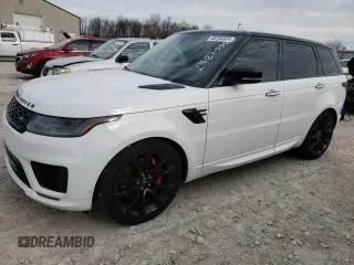 2021 Land Rover Range Rover Sport HST with VIN SALWS2RU8MA786662, listed as a Copart auction lot 40793324 with 56,300 mi miles and Salvage Title. Bid and sale history available at carsss.com. Image 1.