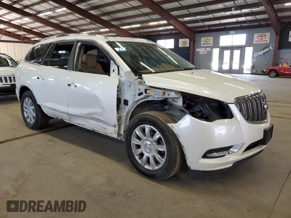 2015 Buick Enclave Leather with VIN 5GAKVBKD9FJ174238, listed as a Copart auction lot 50135475 with 147,779 mi miles and Salvage Title. Bid and sale history available at carsss.com. Image 4.