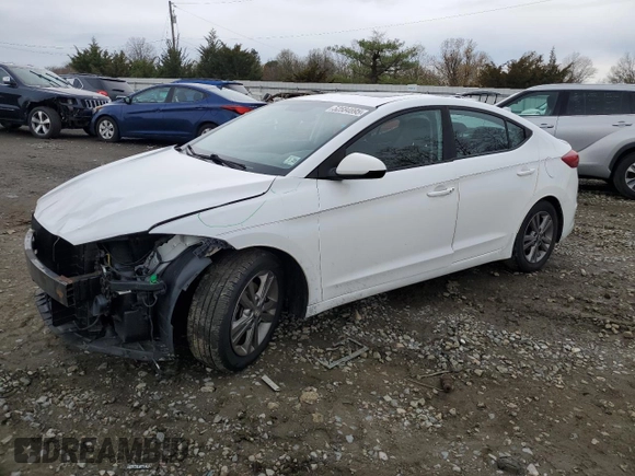 2018 Hyundai Elantra Value Edition with VIN 5NPD84LF4JH249066, listed as a Copart auction lot 52584895 with 140,740 mi miles and Salvage Title. Bid and sale history available at DreamBid. Image 1.