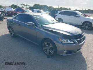 2012 Lexus IS 350 C z VIN JTHFE2C20C2507363, wystawiony jako IAAI lot #41264745 z przebiegiem 156 459 mil mil oraz . Historia ofert i sprzedaży dostępna na DreamBid. Obrazek 1.