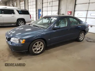 2006 Volvo S60 2.5T with VIN YV1RH592862554749, listed as a Copart auction lot 53538585 with 86,040 mi miles and Clean Title. Bid and sale history available at carsss.com. Image 1.