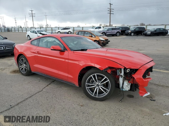 2015 Ford Mustang EcoBoost z VIN 1FA6P8TH8F5378204, wystawiony jako Copart lot #49184795 z przebiegiem 74 790 mil mil oraz Szkoda całkowita • Salvage title. Historia ofert i sprzedaży dostępna na DreamBid. Obrazek 4.